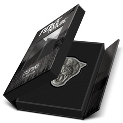 Niue: Naturaleza Feroz - Leopardo 2 oz Plata 2023 Acabado Antiguo