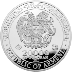 Arca de Noé 5000 gramos Plata 2021