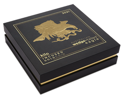 Aigle australien 1000 grammes d'or 2021 Incused