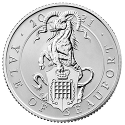 The Queen’s Beasts 2021: Set of 10 coins 1/4 oz Silber Proof 