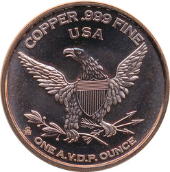 Stegosaurus 1 ounce of copper