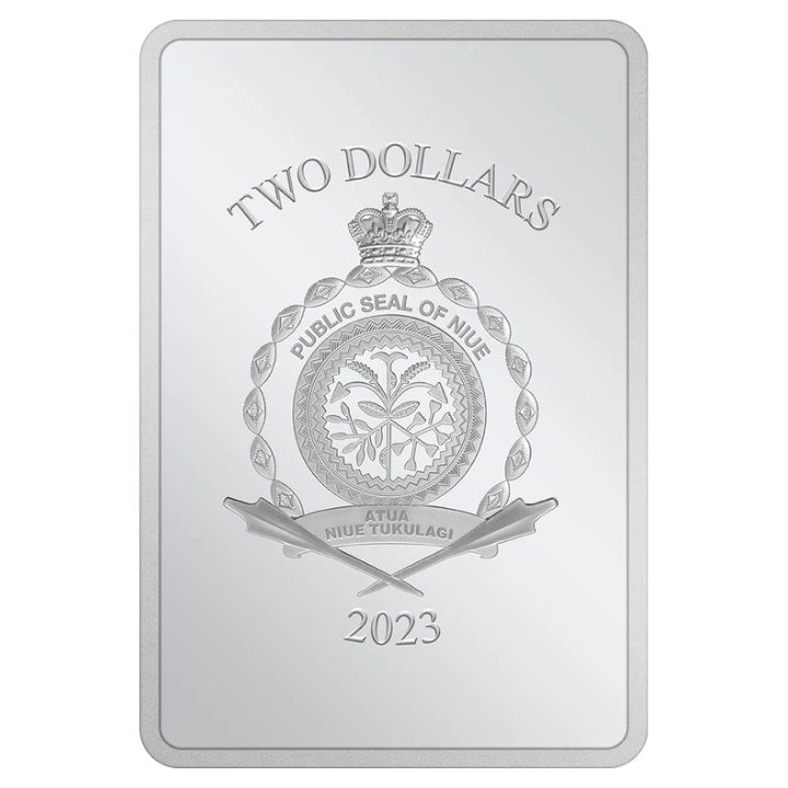 Niue: Marvel - Spider-Man kolorowany 1 uncja Srebra 2023 Proof