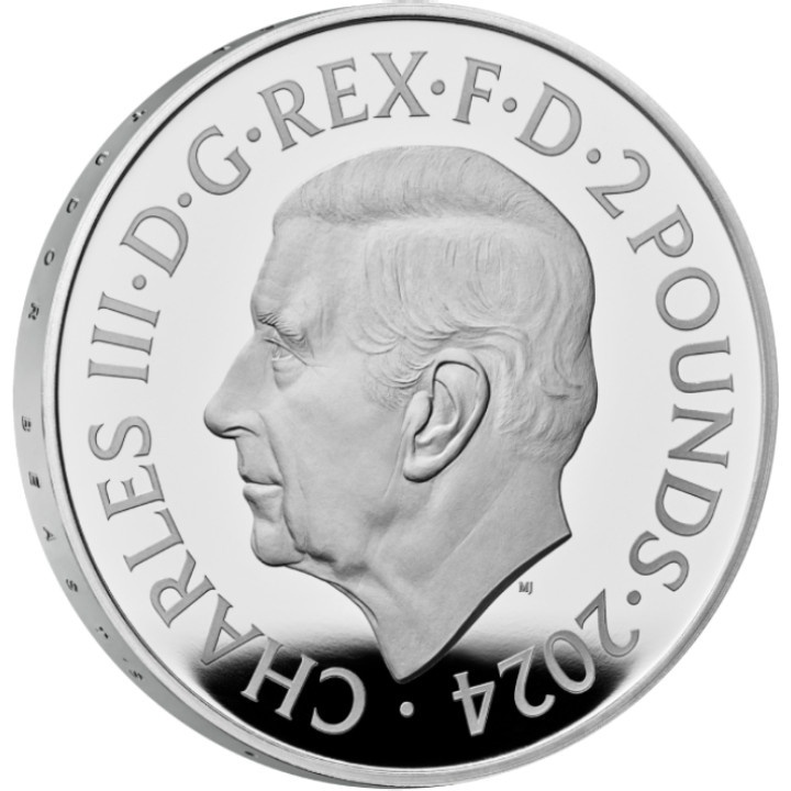 III. Károly király koronázása 1 uncia arany 2023 Proof