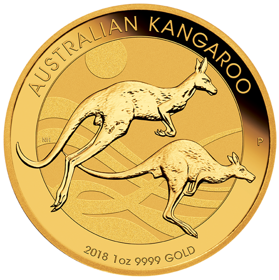 Australijski Kangur 1 uncja Złota 2018