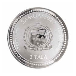 Samoa: Calendario Maya 1 oz Plata 2022