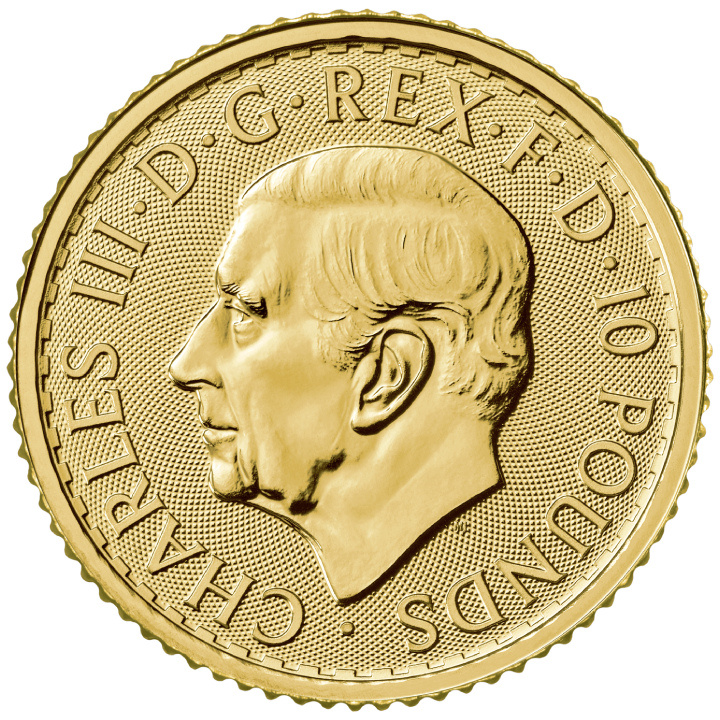 Britannia 1/10 uncji Złota 2024