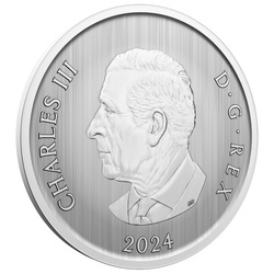 Kanada: Az ünnepi fa díszítése színes 50 centes 2024-es lencsés érme