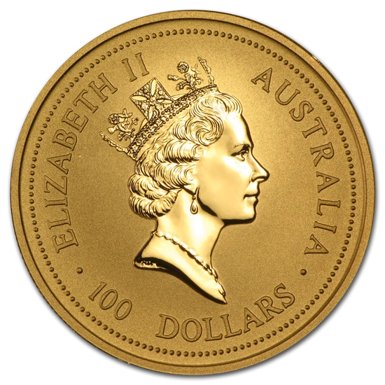 Lunar I: Year of the Tiger 1 oz Gold 1998