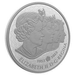 Canada : Couronnement de la reine Elizabeth II 50 Argent 2022 Proof