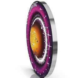 The Beauty of the Universe - Einstein Anello colorato 20 Euro Argento 2025 Proof