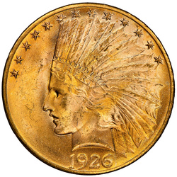 Indian Head $10 Złoto 1926