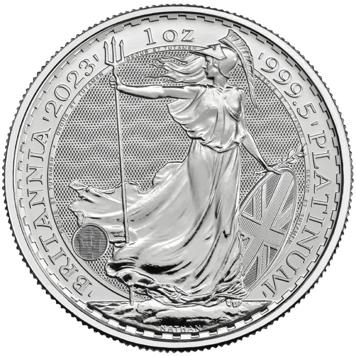 Britannia - King Charles III 1 uncja Platyny 2023