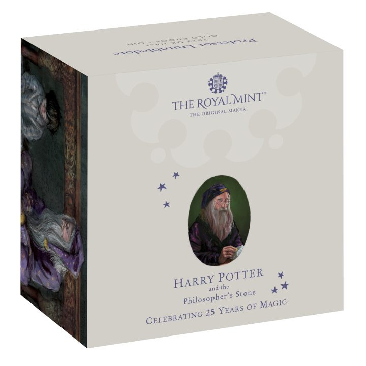 Harry Potter: Albus Brumbál 1/4 unce zlata 2023 Proof