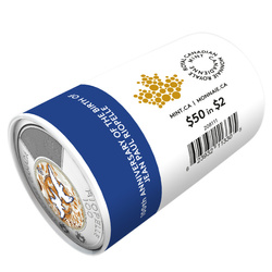 Kanada: Jean-Paul Riopelle születésének 100. évfordulója színes 2 dolláros 2023