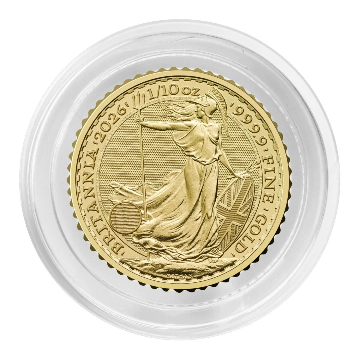 Britannia 1/10 uncji Złota 2026