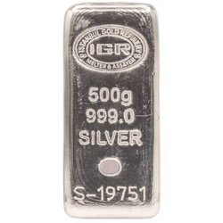 IGR Silberbarren 500 g