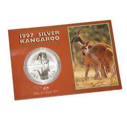 Australian Kangaroo 1 oz Silver 1997