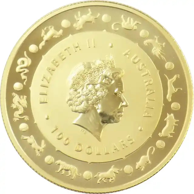 RAM: Lunar – Year of the Rooster 1 oz Gold 2017