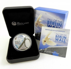Fall of the Berlin Wall 1 oz Silver (20th Anniversary)
