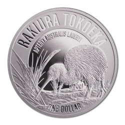 Kiwi 1 unce stříbra 2017 Proof