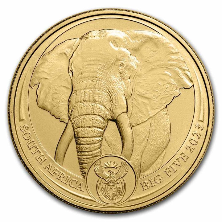 Big Five: Elephant 1 uncja Złota 2023