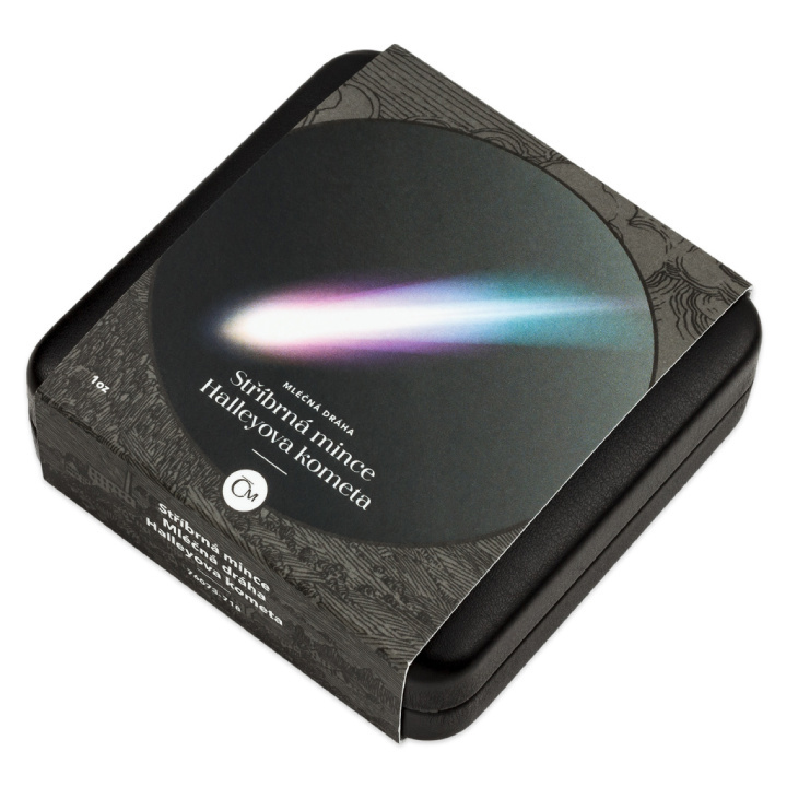 Niue: La Via Lattea - Cometa di Halley colorata $1 Argento 2023 Proof