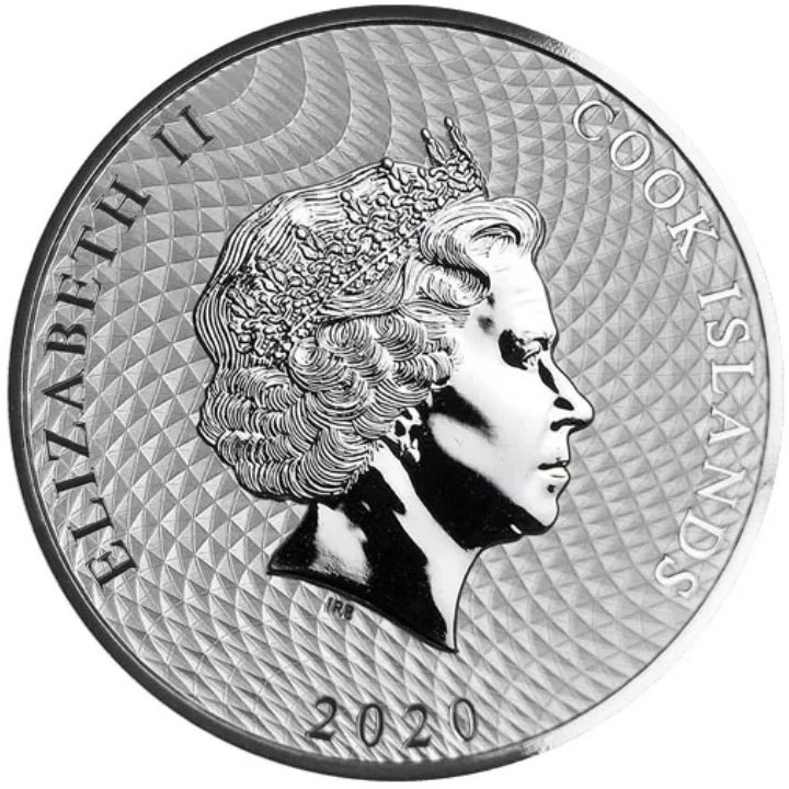 Islas Cook HMS Bounty 1 oz Plata 2020