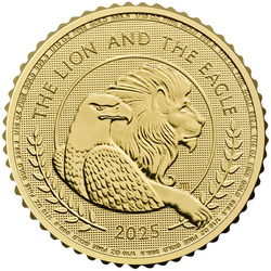 El León y el Águila 1/10 oz Oro 2025 