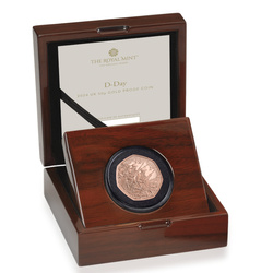D-Day 50p Gold 2024 Proof 