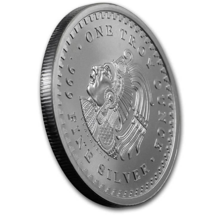 Aztec Calendar 1 oz Silver
