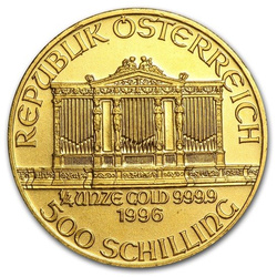 Wiener Philharmoniker 1/4 oz Gold 1996