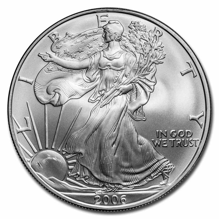 Amerykański Orzeł 1 uncja Srebra 2006