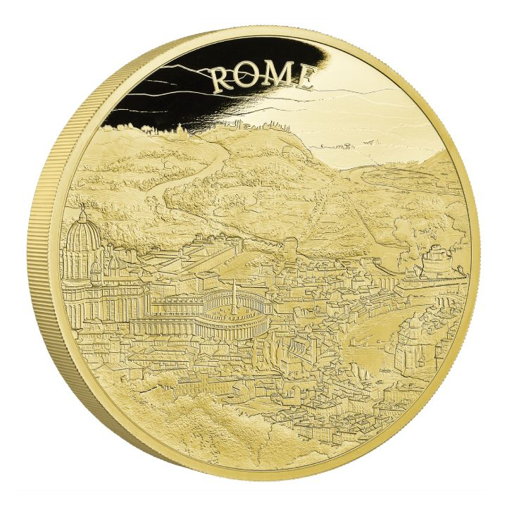 City Views: Rome 1000 grams Gold 2022 Proof