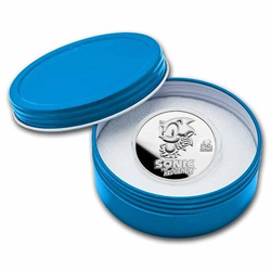 Niue: Sonic The Hedgehog 1 oz Silver 2021 Proof 