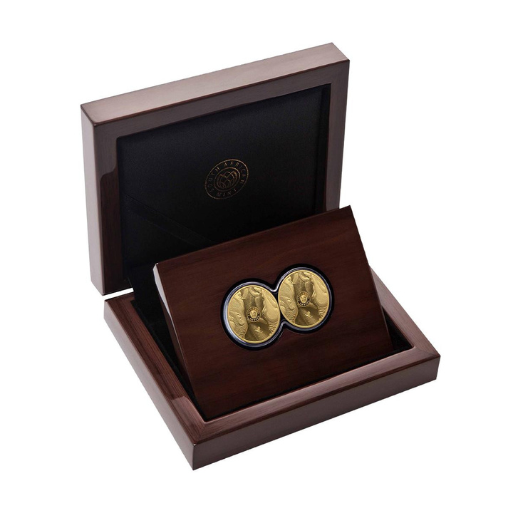 Big Five III: Rinoceronte set 2 × 1/4 oz oro 2025 Proof