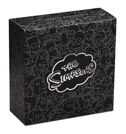 Tuvalu: The Simpson - Krustylu Studios coloured 1 oz Silber 2022 Proof