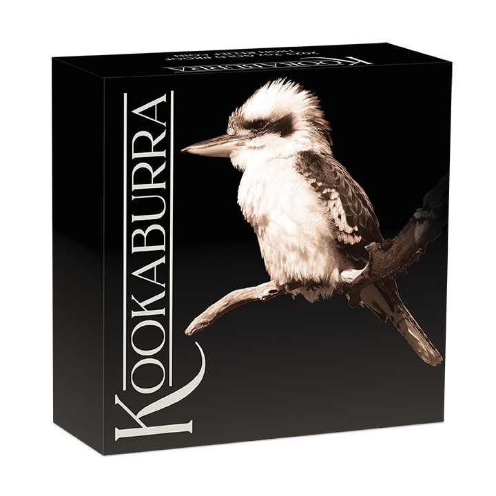 Kookaburra 2 uncje Złota 2023 Proof High Relief