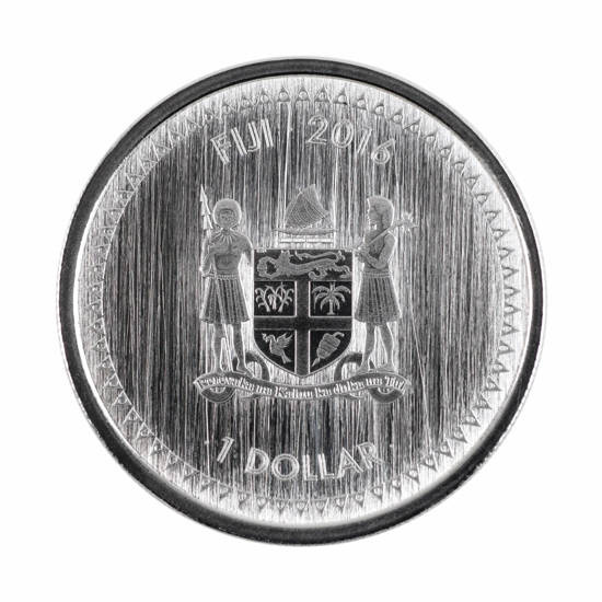 Fiji: Iguana 1 oz Silver 2016