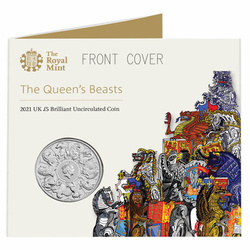 Queen's Beasts: Completer 28.28 gram Cupro-Nickel 2021