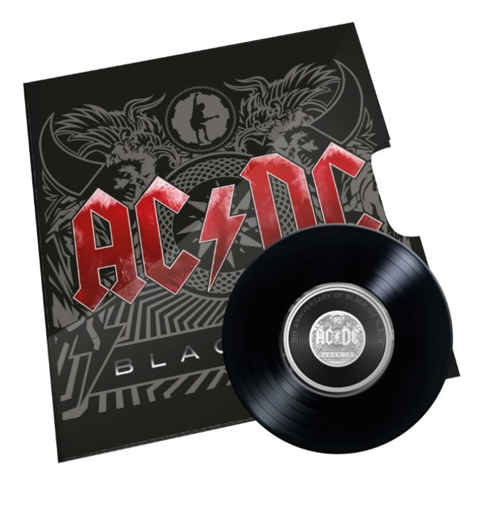 45th Anniversary of AC/DC 2022/2023 Coloured 6 Coin Set