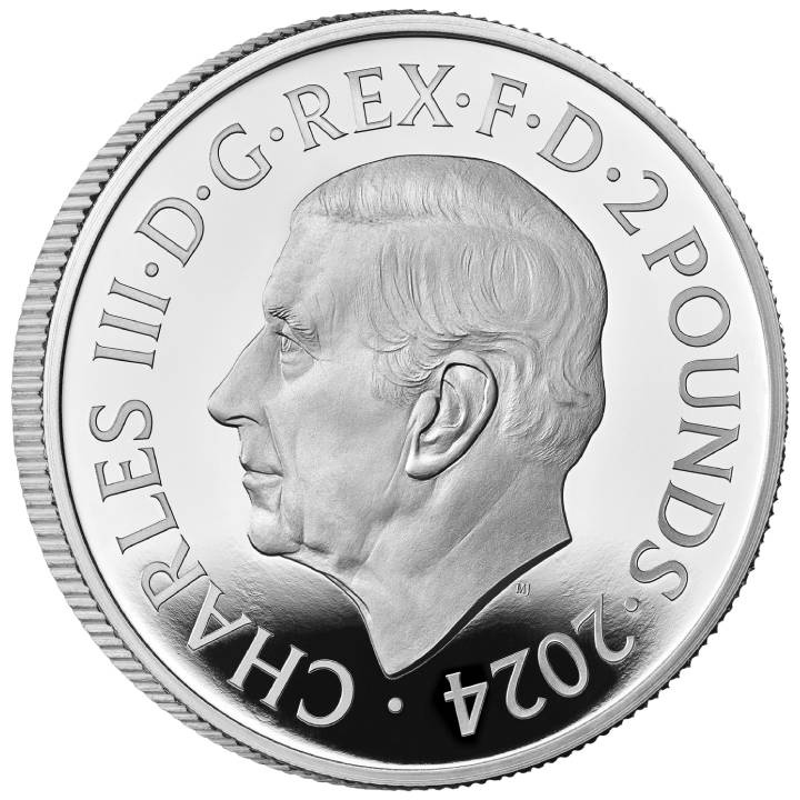 Mitos y Leyendas: Robin Hood 1 oz Plata 2024 Proof