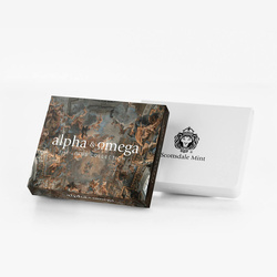 Samoa : Alpha & Omega 1/2 once d'argent 2021 Black Rhodium Proof