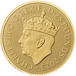 Le couronnement de Sa Majesté le roi Charles III 1/4 once d'or 2023