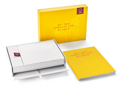 Collector case with companion book for The language of flowers series