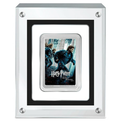 Niue: Harry Potter - Movie Poster 'Harry Potter and the Deathly Hallows Part 1' coloured 1 oz Silver 2021 Proof