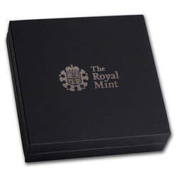 Bestias de la Reina: Toro Negro de Clarence 1 oz Plata 2018 PROOF