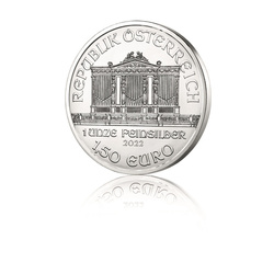Filarmónica de Viena 1 oz Plata 2022