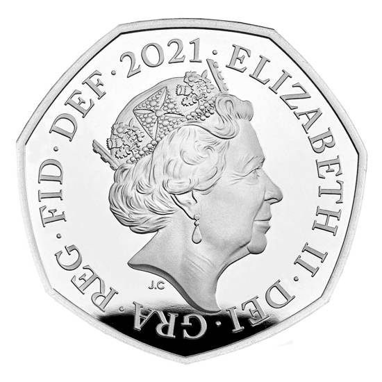 Sada 14 mincí Premium Velká Británie 2021 Proof