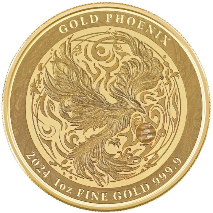 Niue: Phoenix 1 uncja Złota 2024 Prooflike