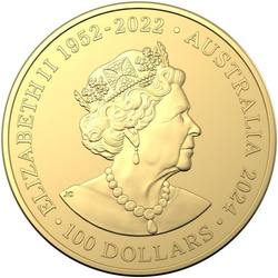 Las criaturas más peligrosas de Australia: la Serpiente Tigre 1 oz Oro 2024
